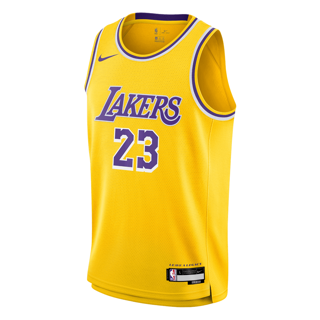 Los Angeles Lakers JAMES #23 2025/26 Swingman NBA Jersey - Icon Edition - Image 2