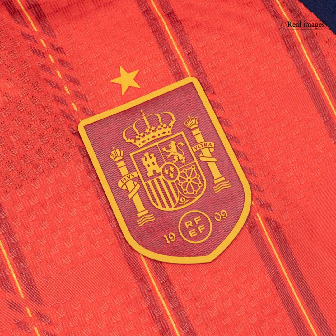 Spain Home Long Sleeve Soccer Jersey 2026 - Image 6