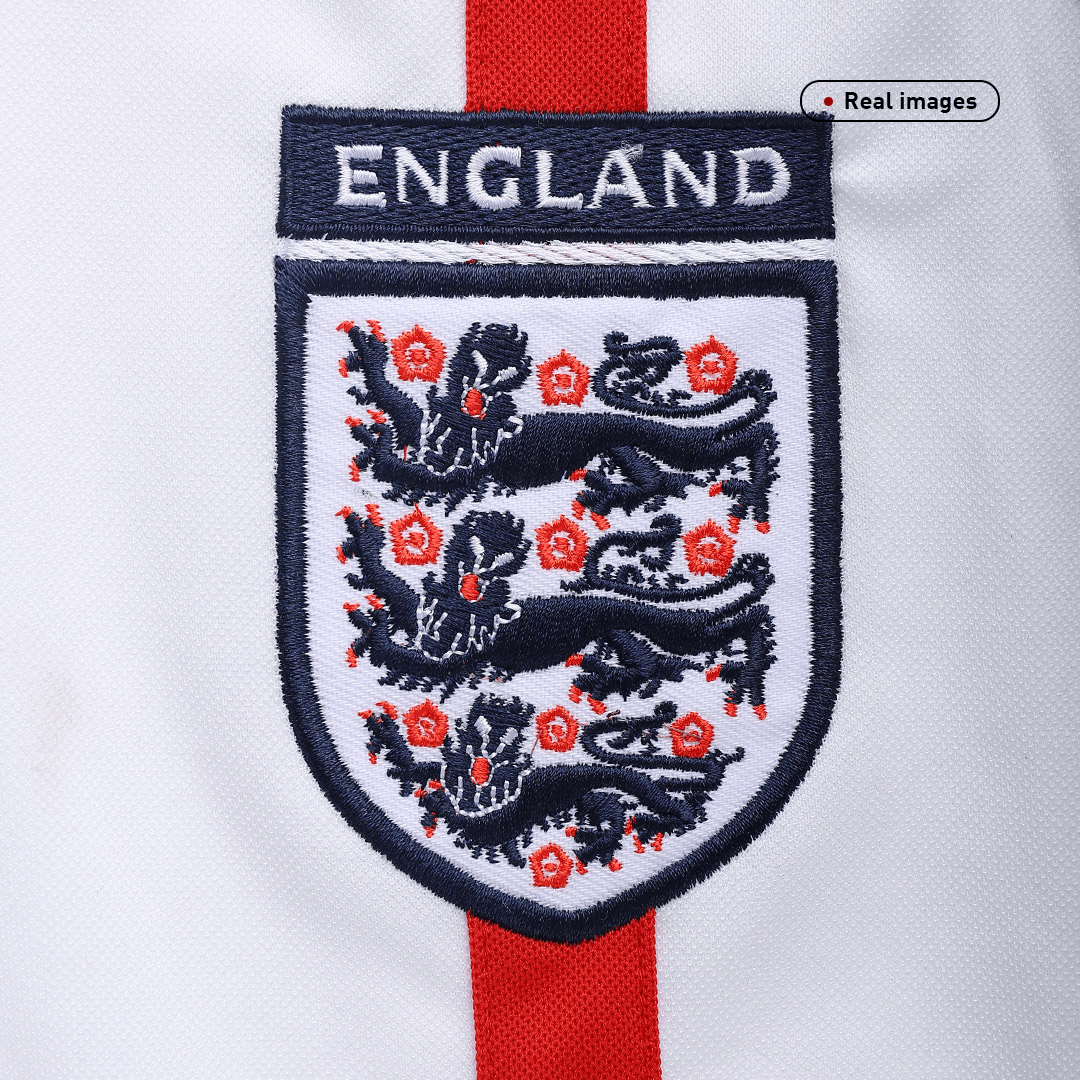 Retro BECKHAM #7 2002 England Home Soccer Jersey - Image 4