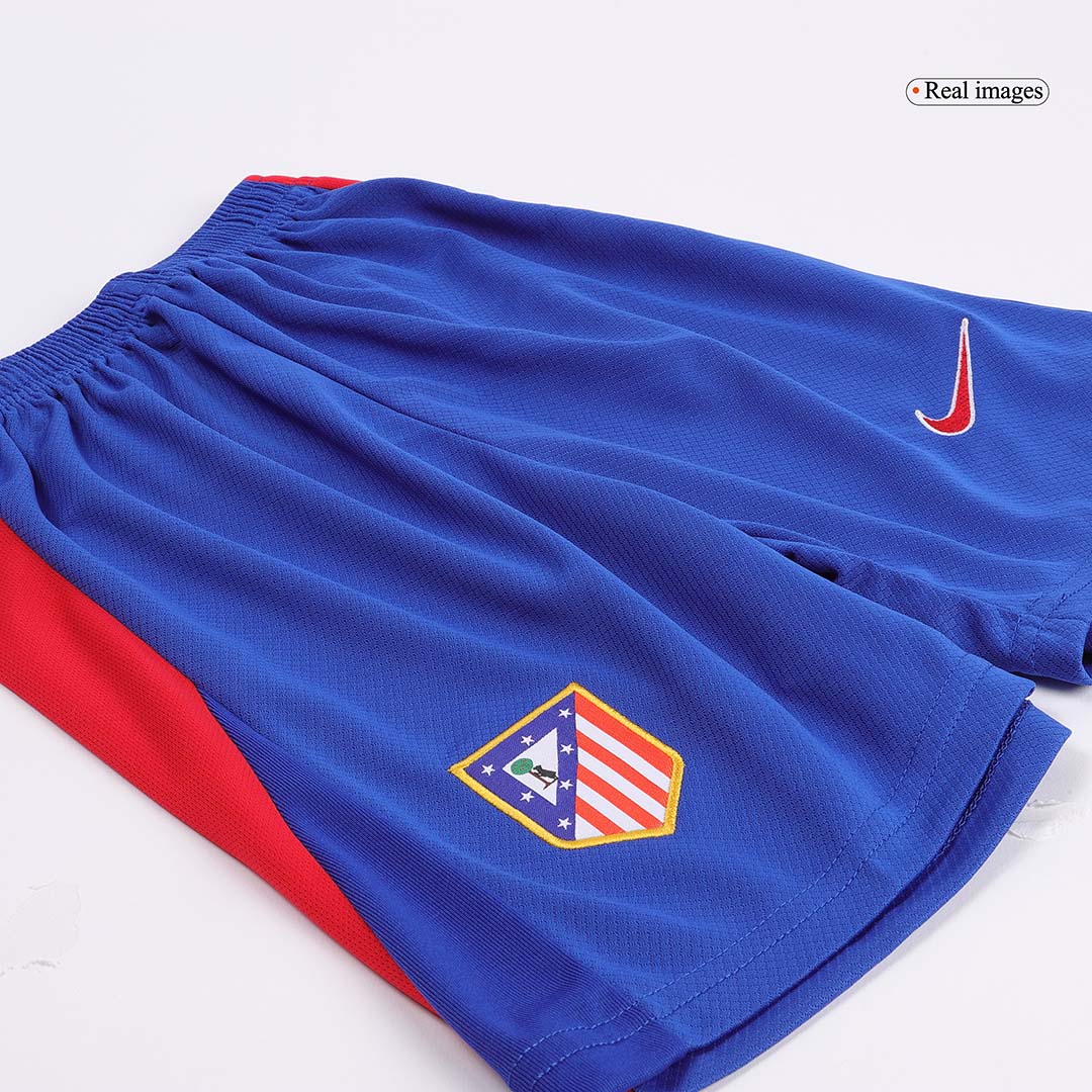 Kid's Atletico Madrid Home Soccer Jersey Kit(Jersey+Shorts+Socks) 2024/25 - Image 17