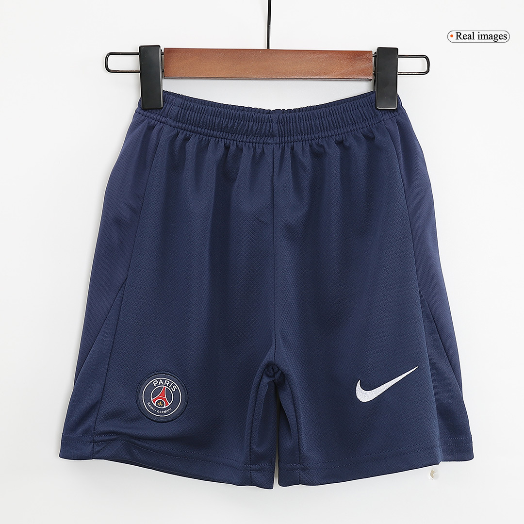 Kid's PSG Home Soccer Jersey Kit(Jersey+Shorts) 2024/25 - Image 6