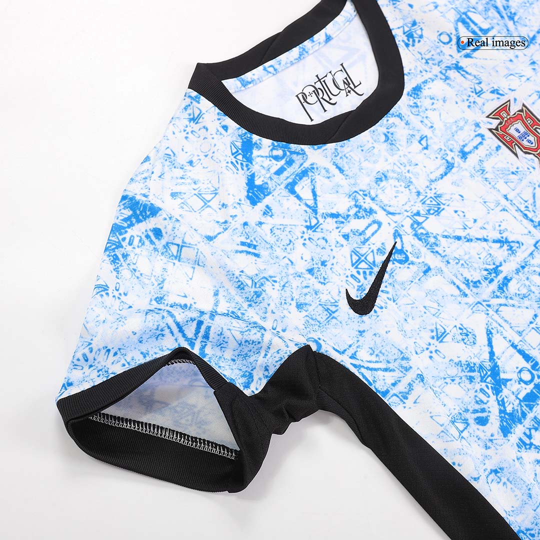 Kid's Portugal Away Soccer Jersey Kit(Jersey+Shorts) Euro 2024 - Image 11