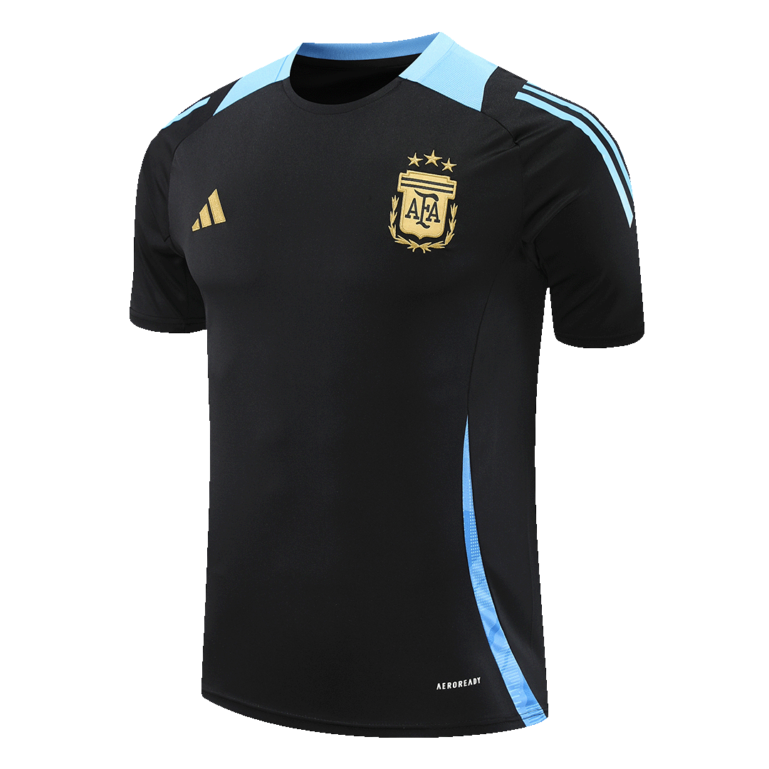 Argentina Pre-Match Soccer Jersey Kit(Jersey+Shorts) Copa America 2024 - Image 4