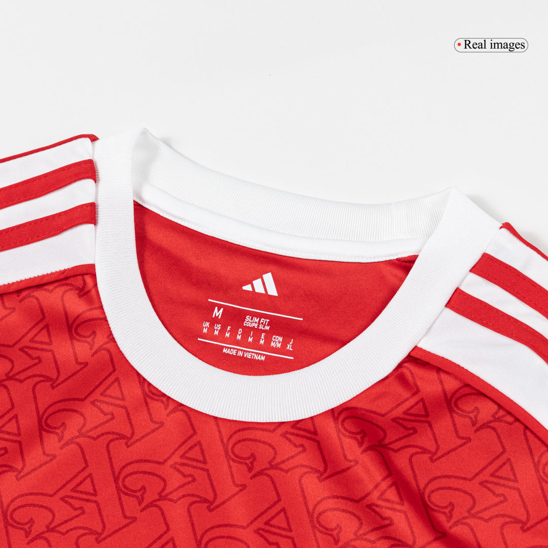 SALIBA #2 Arsenal Home Soccer Jersey 2025/26 - Image 4