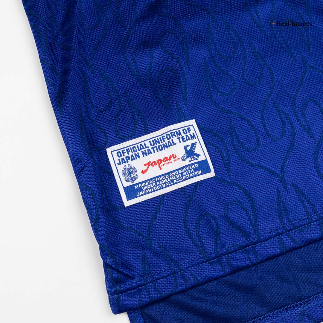 Retro 1998 Japan Home Long Sleeve Soccer Jersey - Image 8