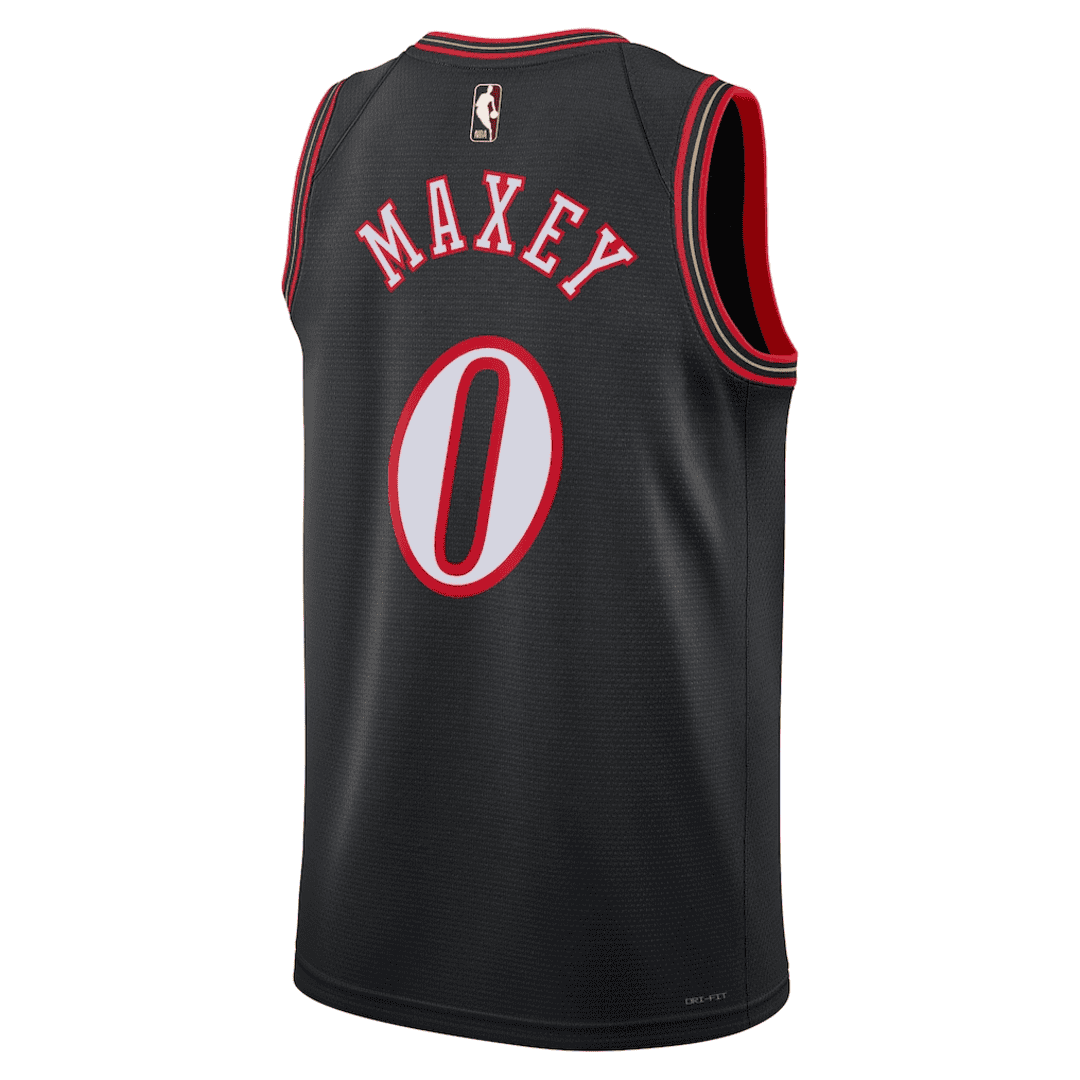 Philadelphia 76ers MAXEY #0 Swingman NBA Jersey - Classic Edition - Image 3