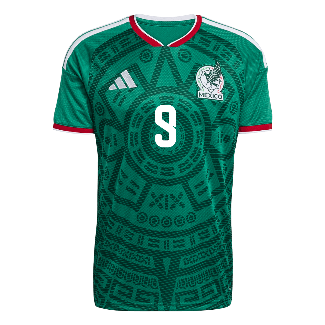 Raúl #9 Mexico Home Soccer Jersey 2026 - Image 2