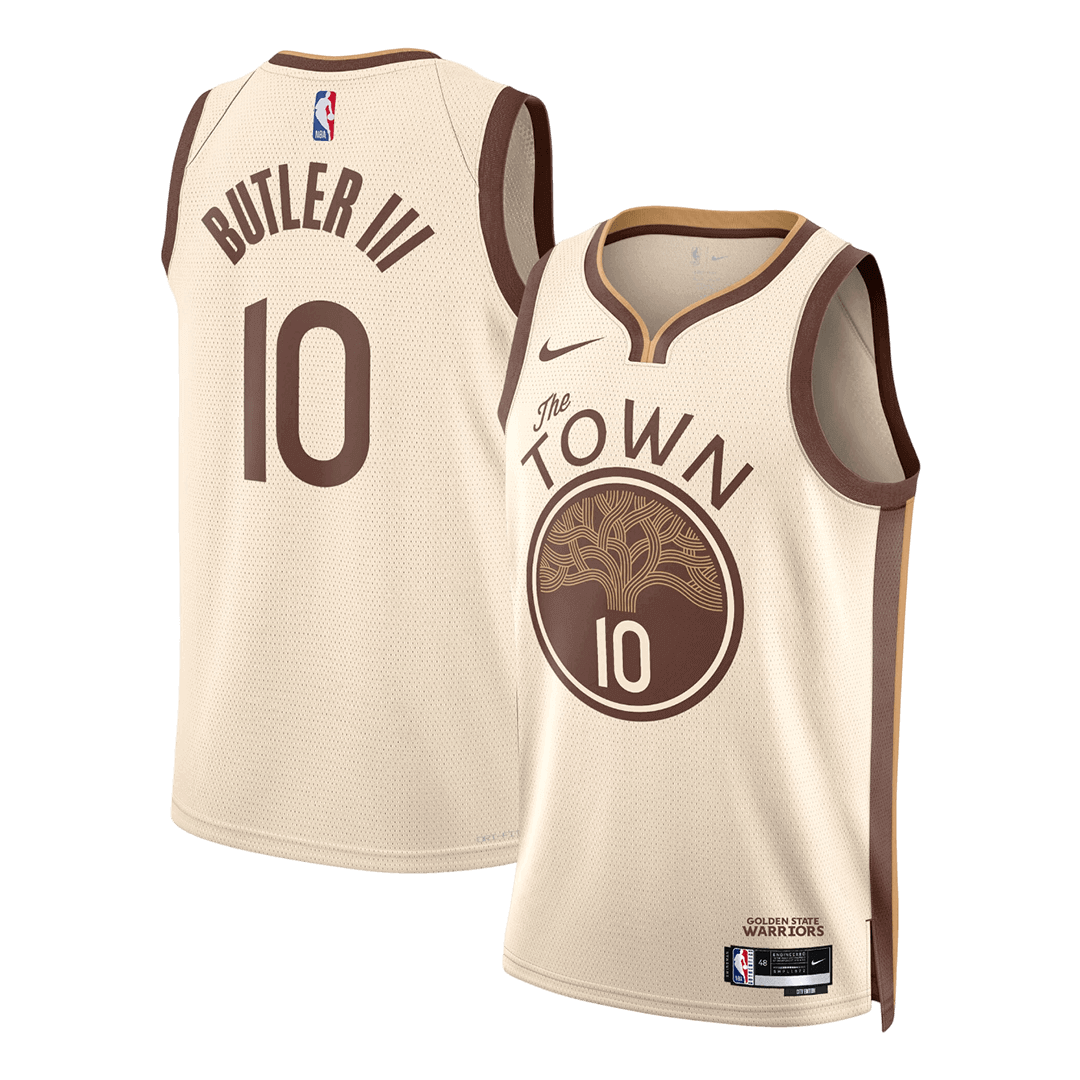 Golden State Warriors BUTLER #10 Swingman NBA Jersey - City Edition