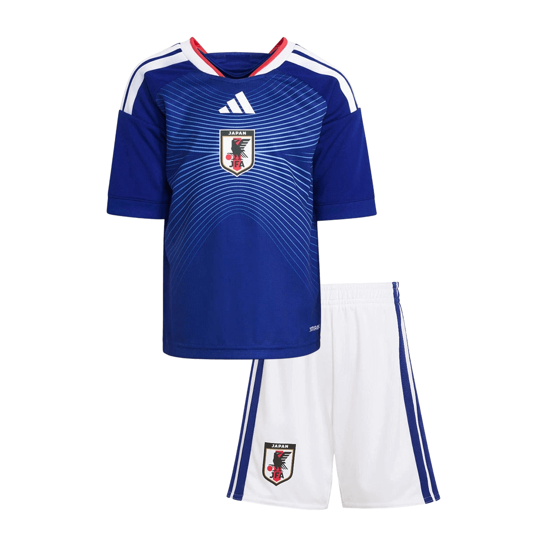 Kid's Japan Home Soccer Jersey Kit(Jersey+Shorts) 2026