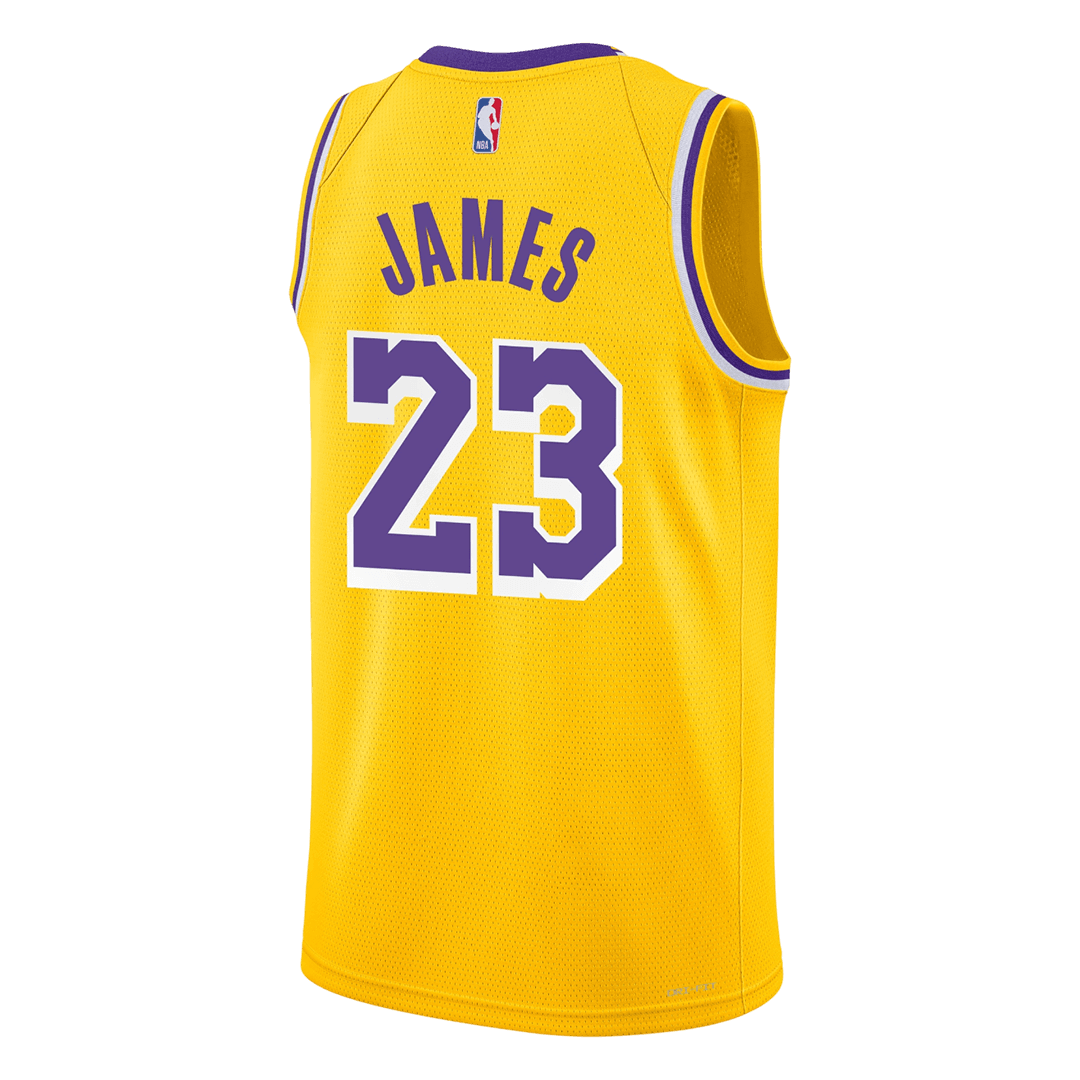 Los Angeles Lakers JAMES #23 2025/26 Swingman NBA Jersey - Icon Edition - Image 3
