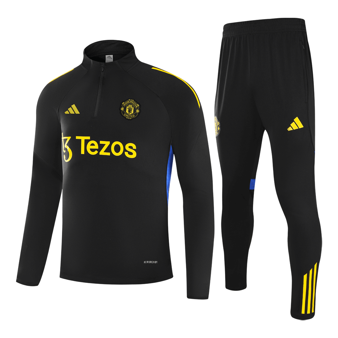 Manchester United Zipper Sweatshirt Kit(Top+Pants) 2025/26