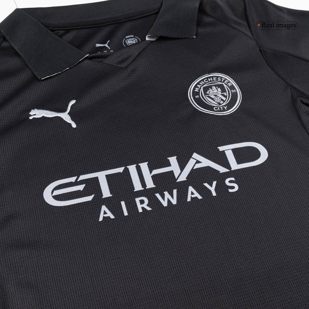 Kid's Manchester City Away Soccer Jersey Kit(Jersey+Shorts+Socks) 2025/26 - Image 6