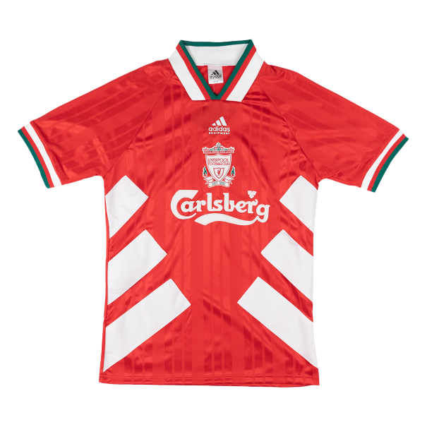 Retro 93/95 Liverpool Home Soccer Jersey - Image 3