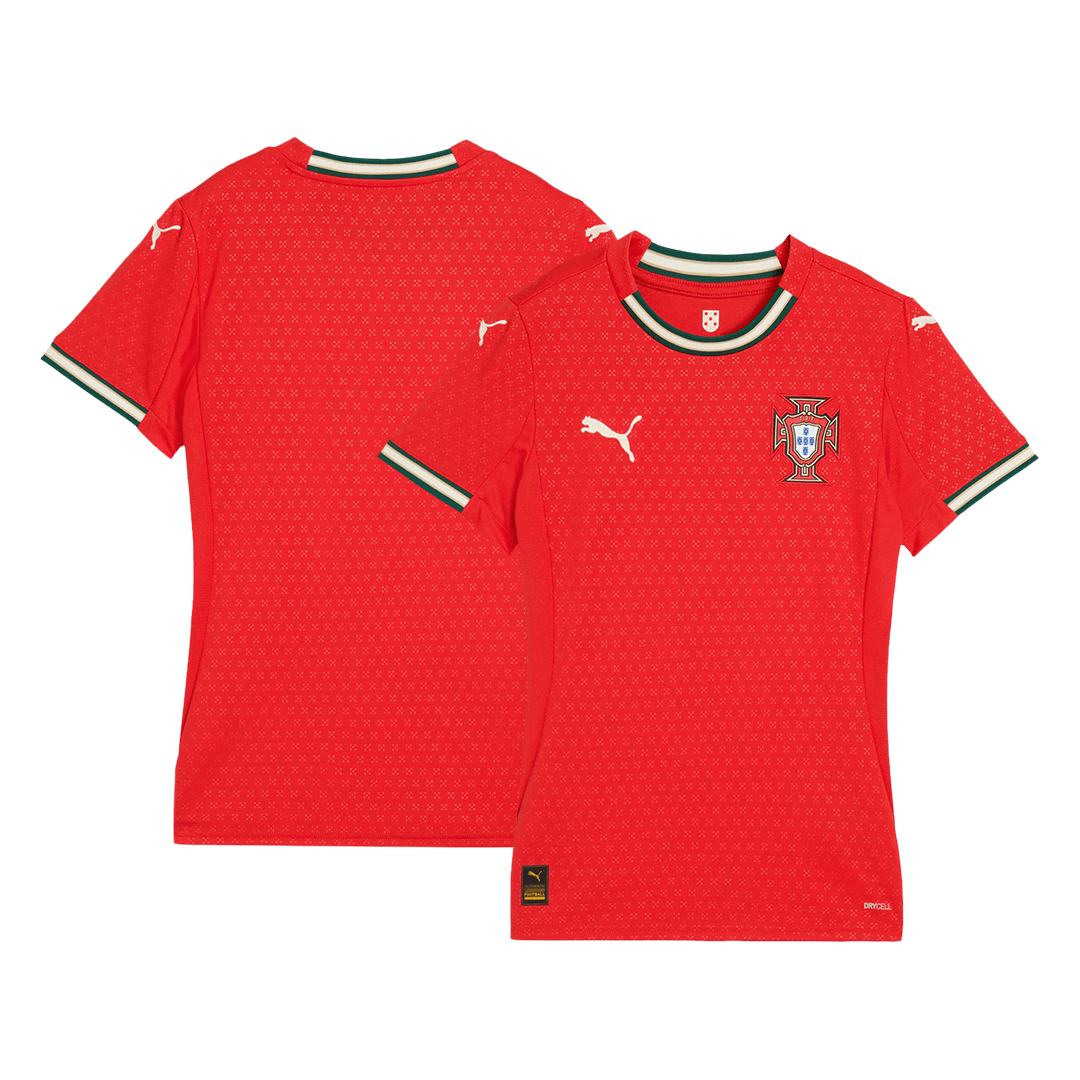 Women's Portugal Home Soccer Jersey 2025 - Image 3