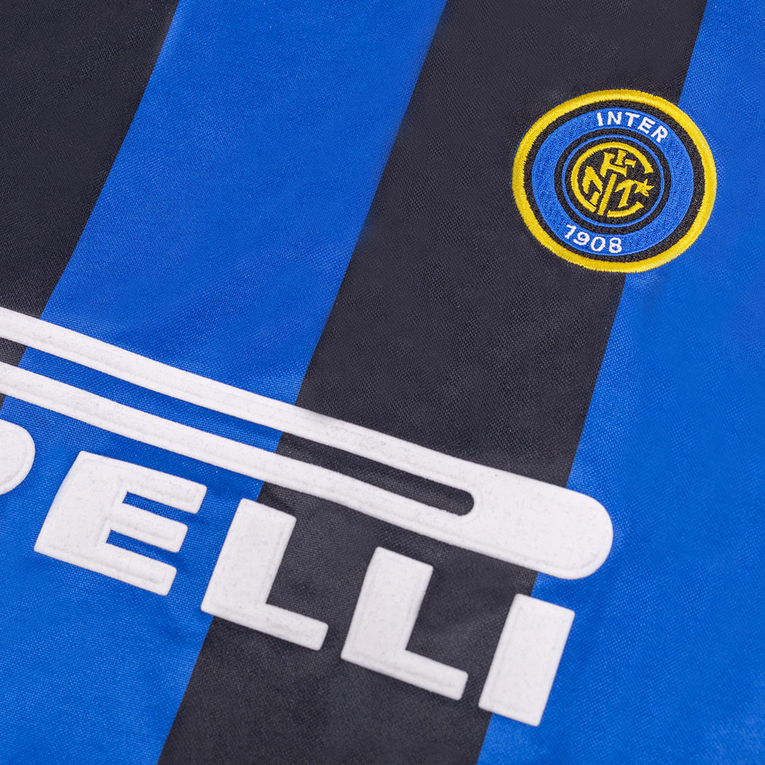 Retro 1999/00 Inter Milan Home Soccer Jersey - Image 7