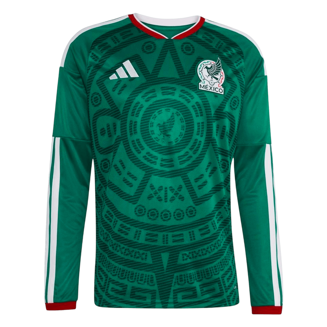 Mexico Home Long Sleeve Soccer Jersey 2026 - Image 4