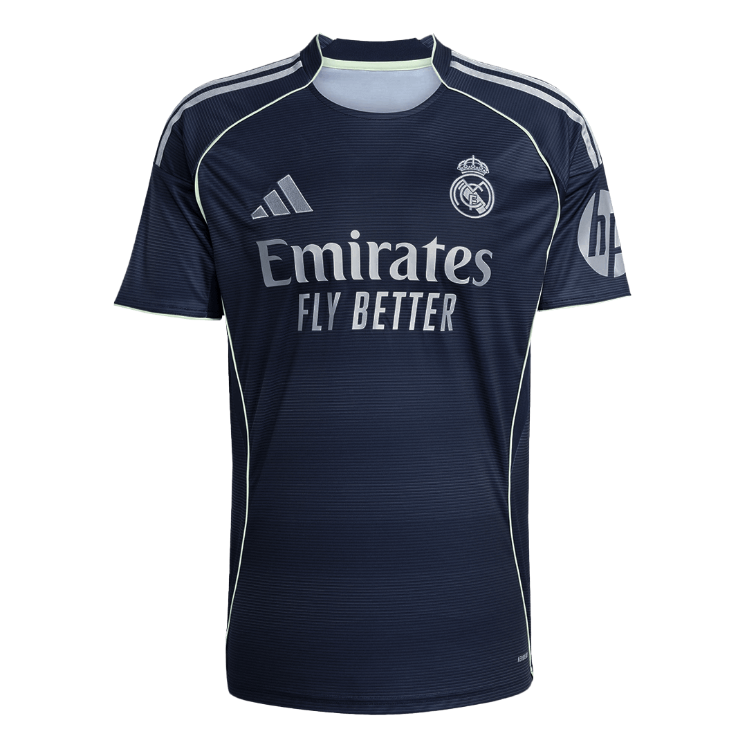 VALVERDE #8 Real Madrid Away Soccer Jersey 2025/26 - Image 2