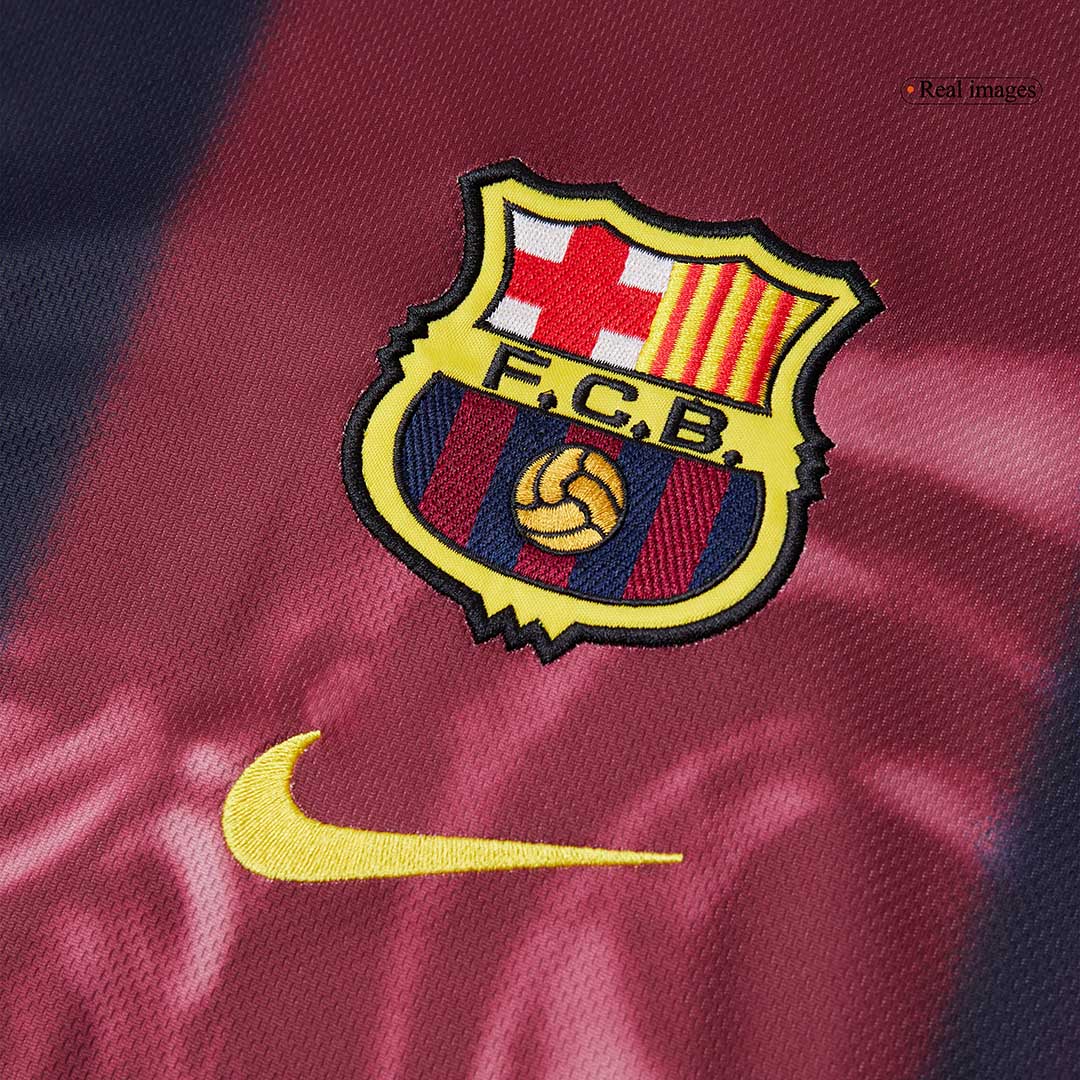 Retro 2000/01 Barcelona Home Soccer Jersey - Image 7