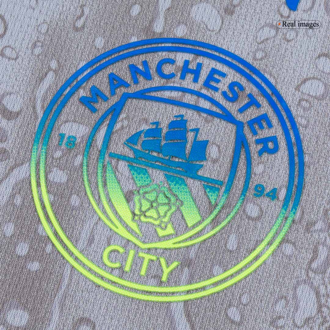 Manchester City Third Away Soccer Jersey Kit(Jersey+Shorts+Socks) 2025/26 - Image 7