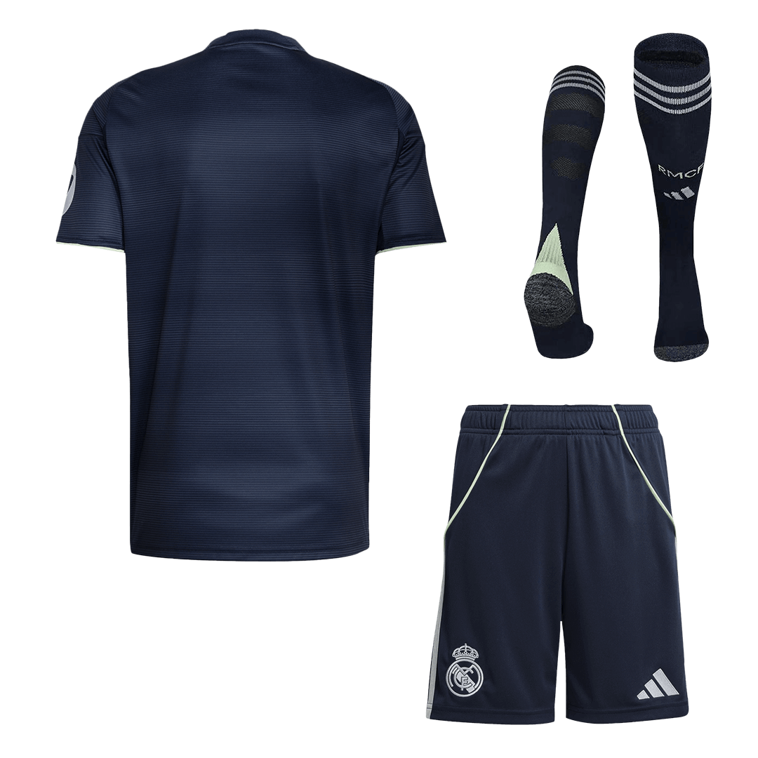 Real Madrid Away Soccer Jersey Kit(Jersey+Shorts+Socks) 2025/26 - Image 2