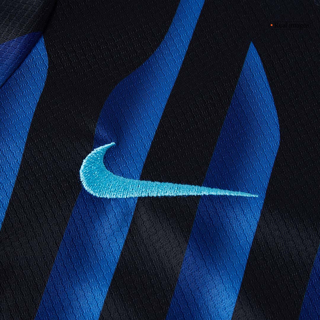 Kid's Inter Milan Home Soccer Jersey Kit(Jersey+Shorts+Socks) 2025/26 - Image 9