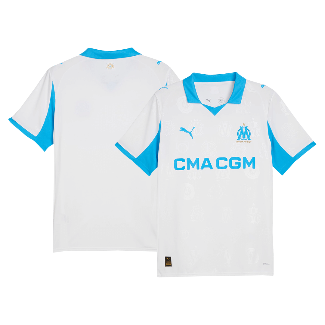 Marseille Home Soccer Jersey 2025/26 - Image 3