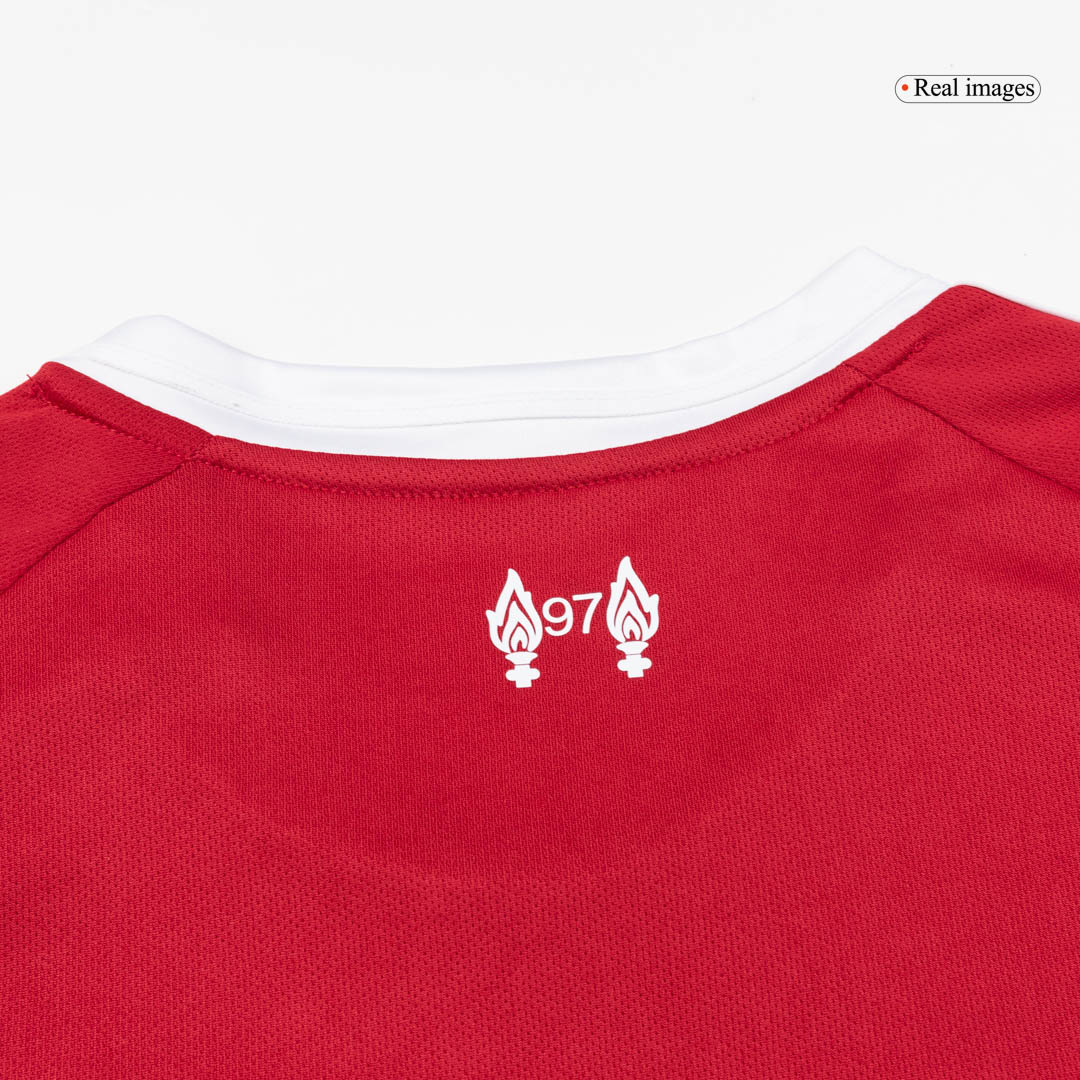 Liverpool Home Long Sleeve Soccer Jersey 2025/26 - Image 10