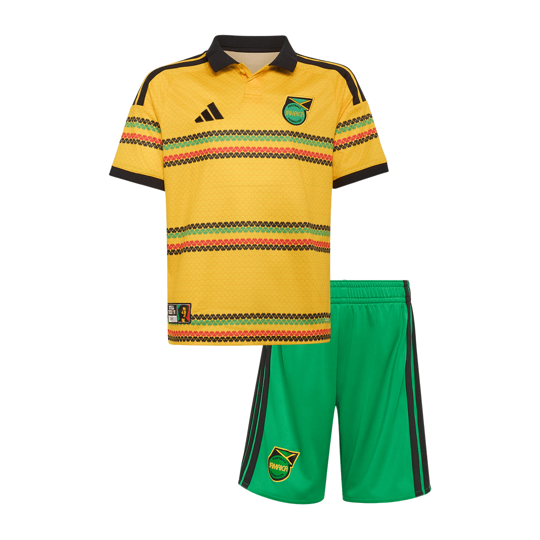 Kid's Jamaica Home Soccer Jersey Kit(Jersey+Shorts) 2026