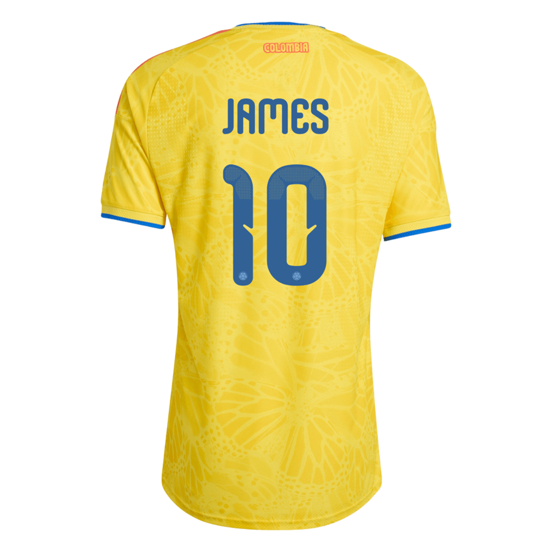 JAMES #10 Colombia Home Soccer Jersey 2026 Player Version - Image 3