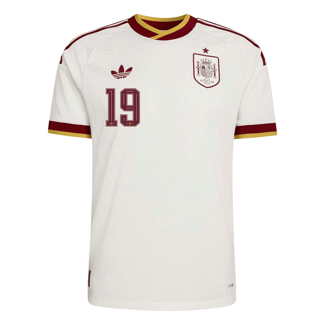 LAMINE YAMAL #19 Spain Away Soccer Jersey 2026 Player Version - Image 2