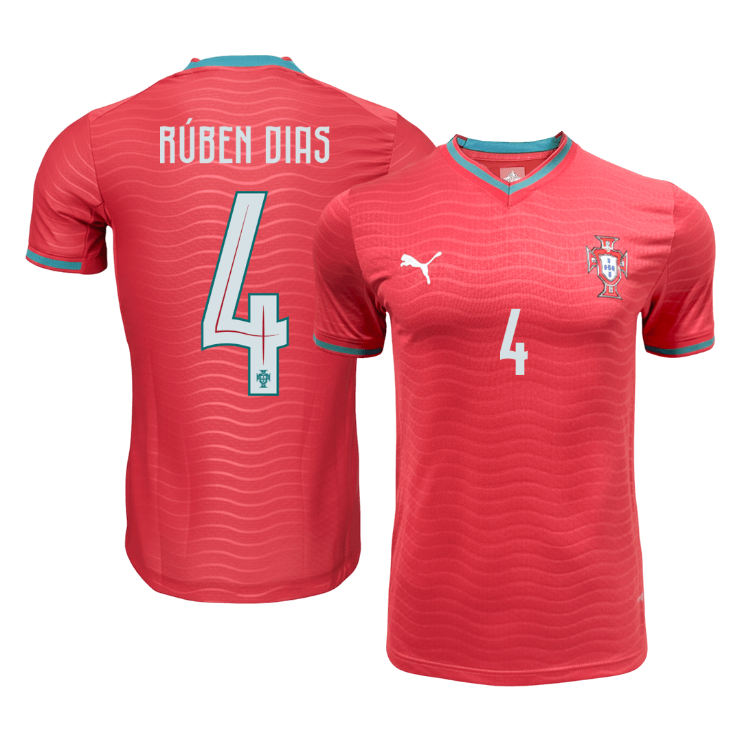 RÚBEN DIAS #4 Portugal Home Soccer Jersey 2026 Player Version