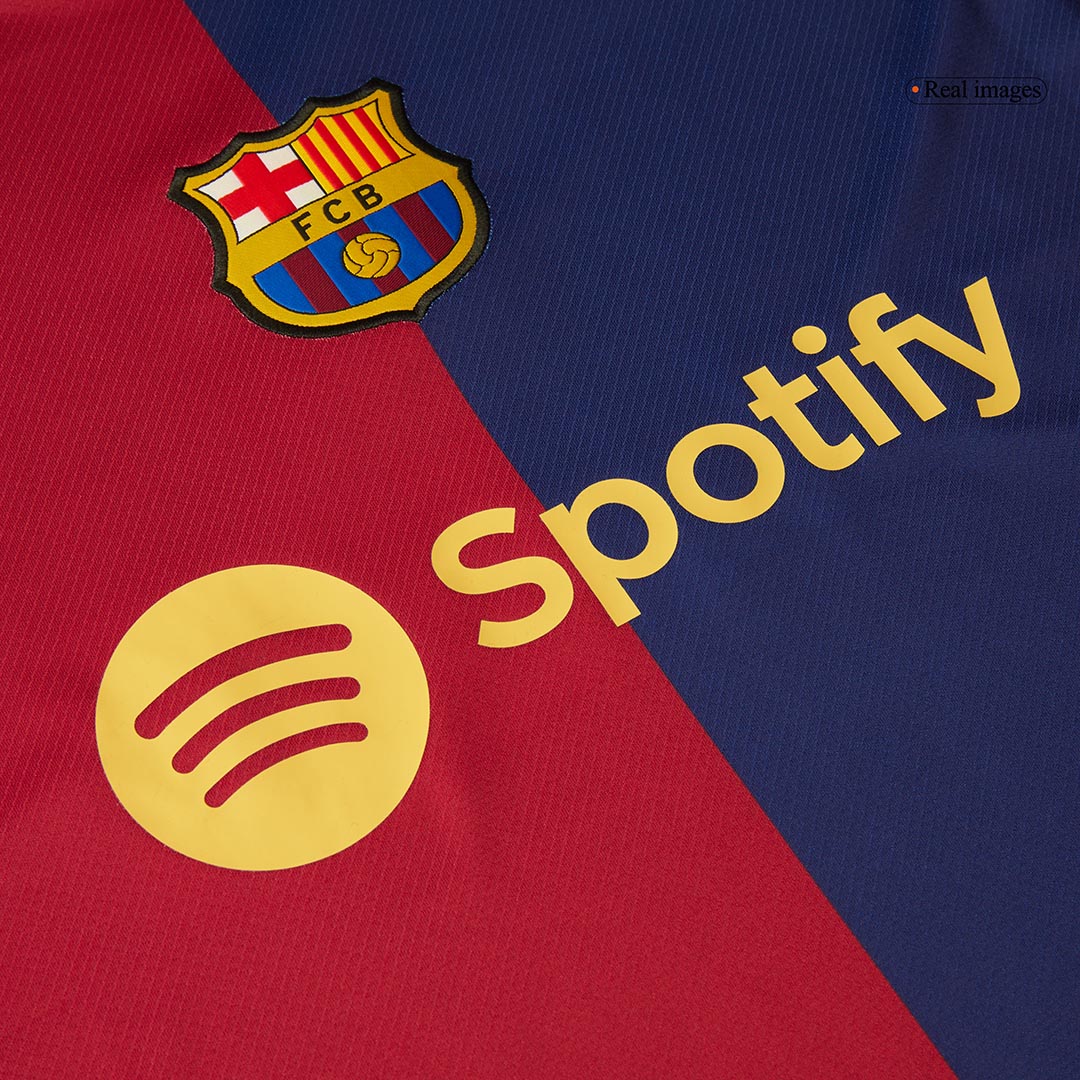 Barcelona Home Soccer Jersey 2024/25 -125th Anniversary - Image 8