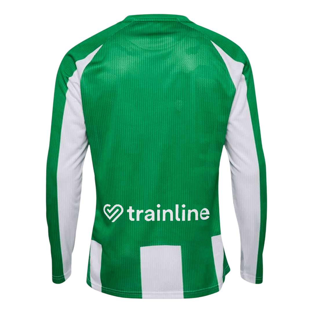 Real Betis Home Long Sleeve Soccer Jersey 2025/26 - Image 2