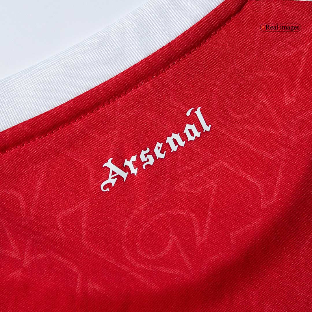 Kid's Arsenal Home Soccer Jersey Kit(Jersey+Shorts+Socks) 2025/26 - Image 13