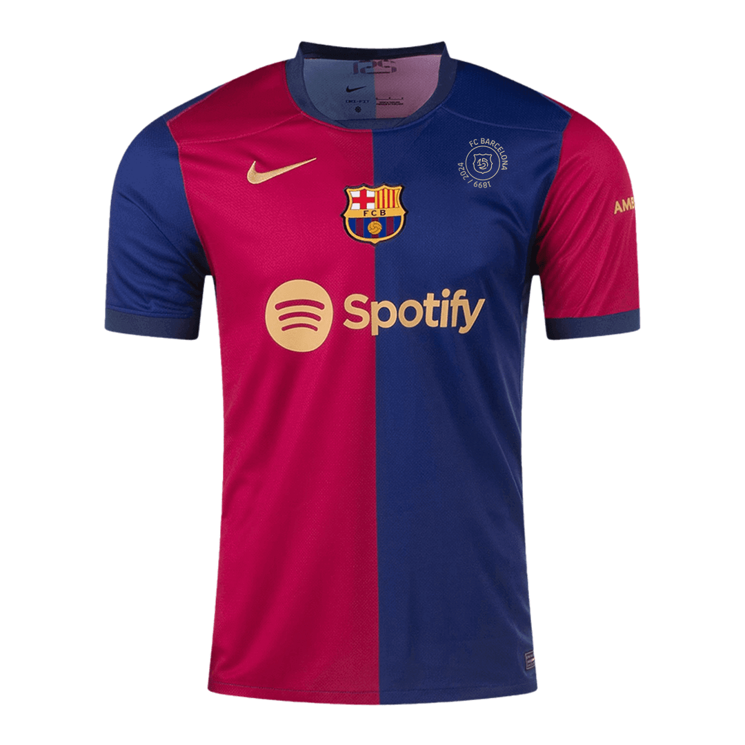 Barcelona Home Soccer Jersey 2024/25 -125th Anniversary