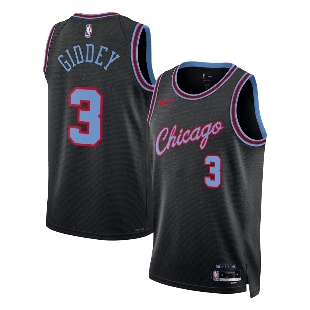 New York Knicks GIDDEY #3 2025/26 Swingman NBA Jersey - City Edition