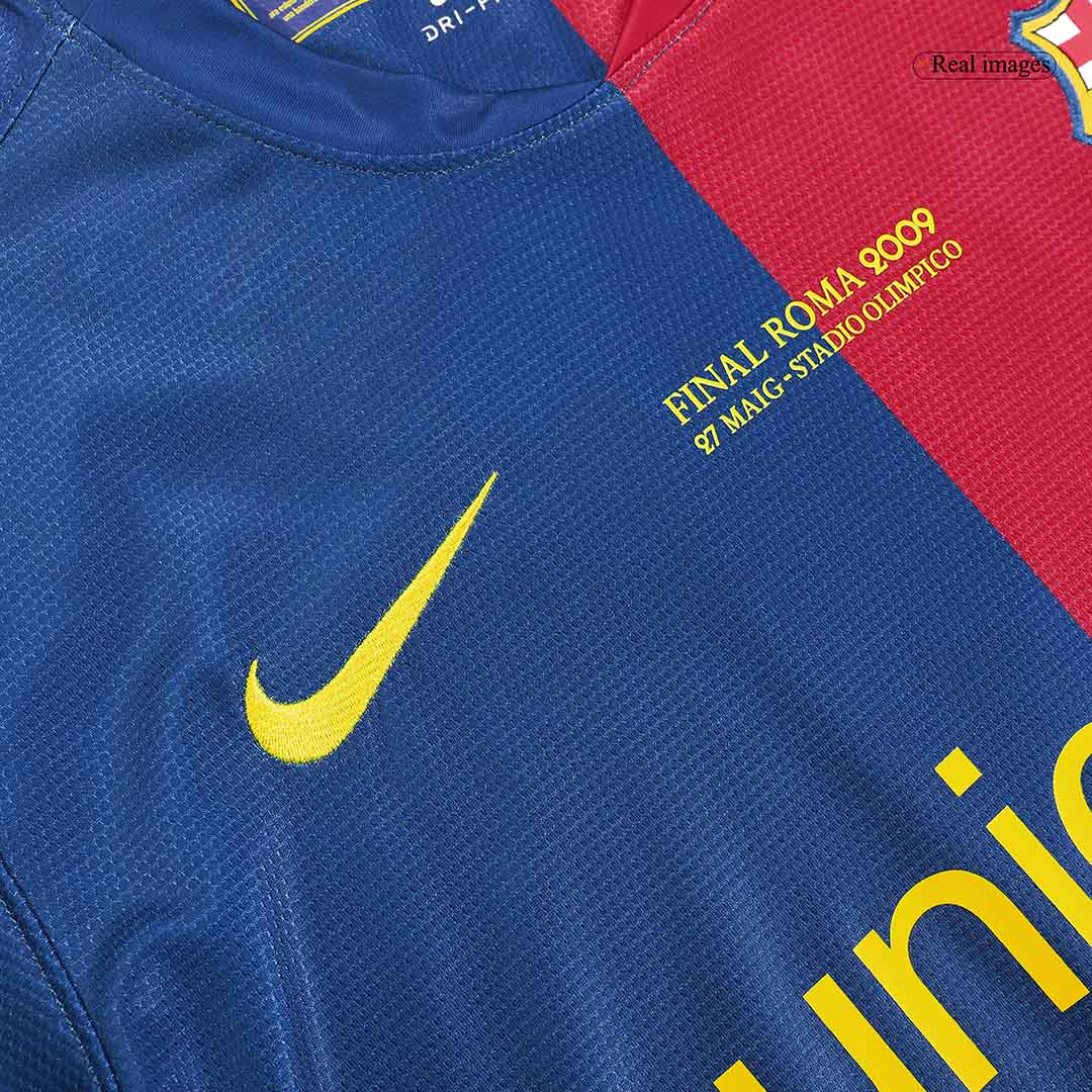 Retro A.INIESTA #8 2008/09 Barcelona Home Soccer Jersey - Image 8