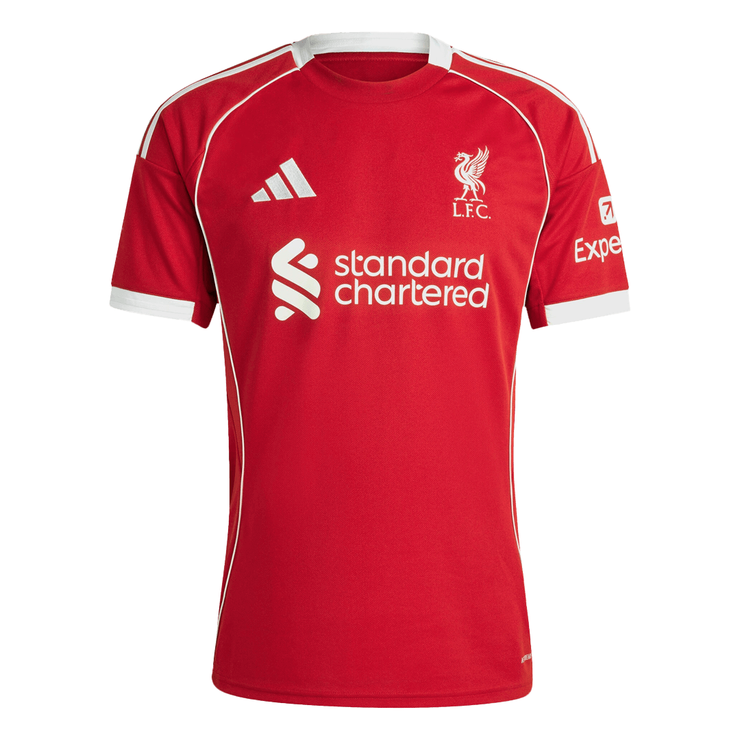 WIRTZ #7 Liverpool Home Soccer Jersey 2025/26 - Image 2