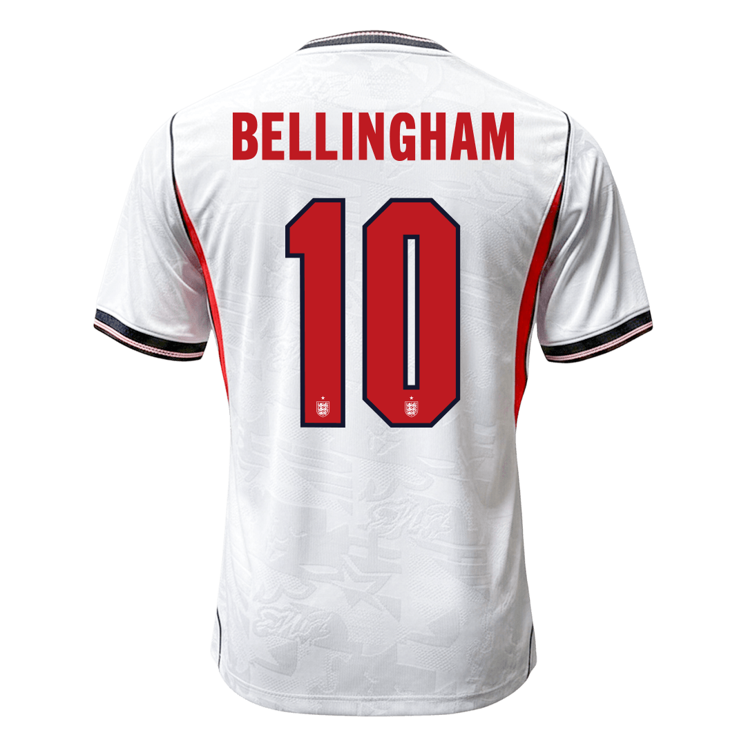 BELLINGHAM #10 England Home Soccer Jersey 2026 Player Version - Image 2