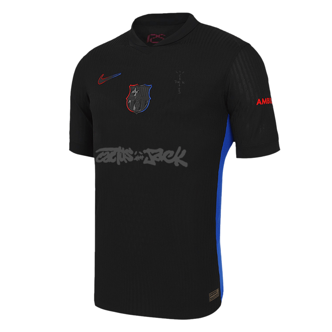 Barcelona X Travis Scott Away Soccer Jersey 2024/25 Player Version