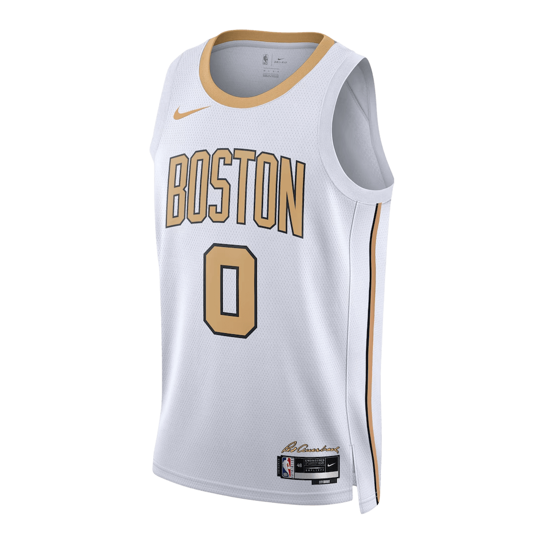 Boston Celtics Tatum #0 2025/26 Swingman NBA Jersey - City Edition - Image 2