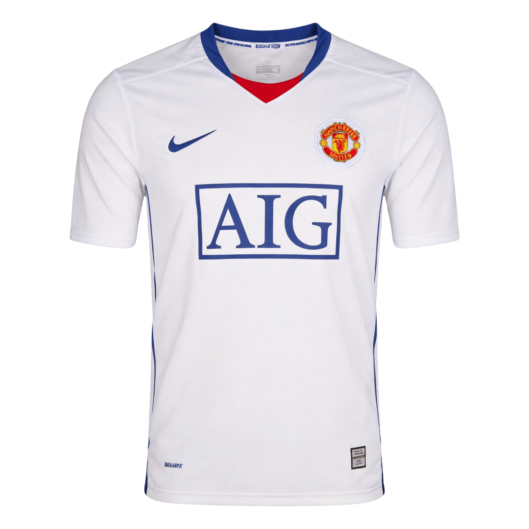 Retro 2008/09 Manchester United Away Soccer Jersey