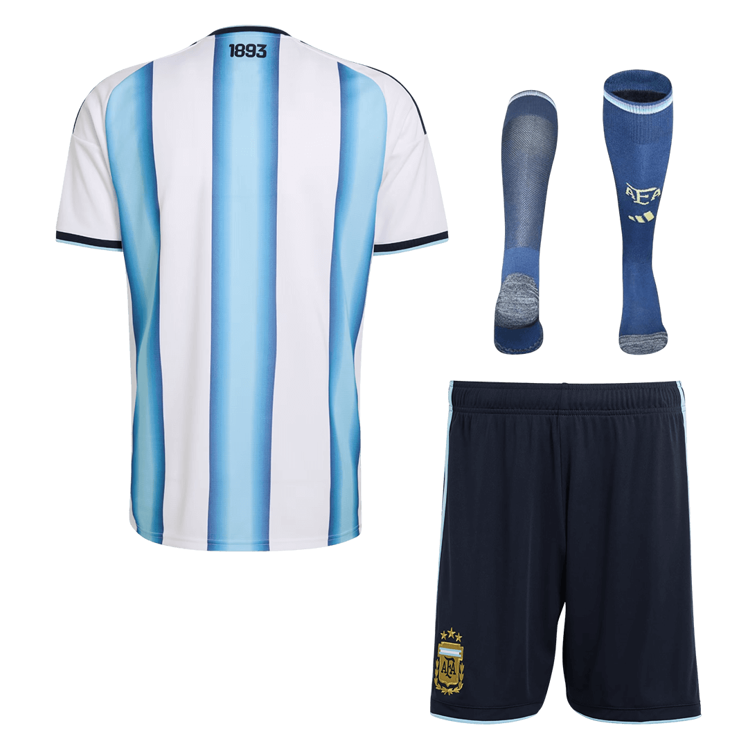 Argentina Home Soccer Jersey Kit(Jersey+Shorts+Socks) 2026 - Image 2