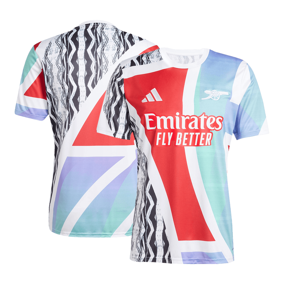 Arsenal Pre-Match Soccer Jersey 2024/25 - Image 3