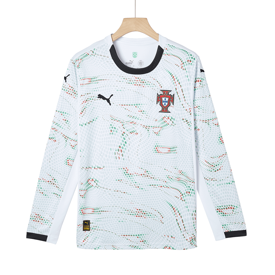 RONALDO #7 Portugal Away Long Sleeve Soccer Jersey 2025 - Image 4