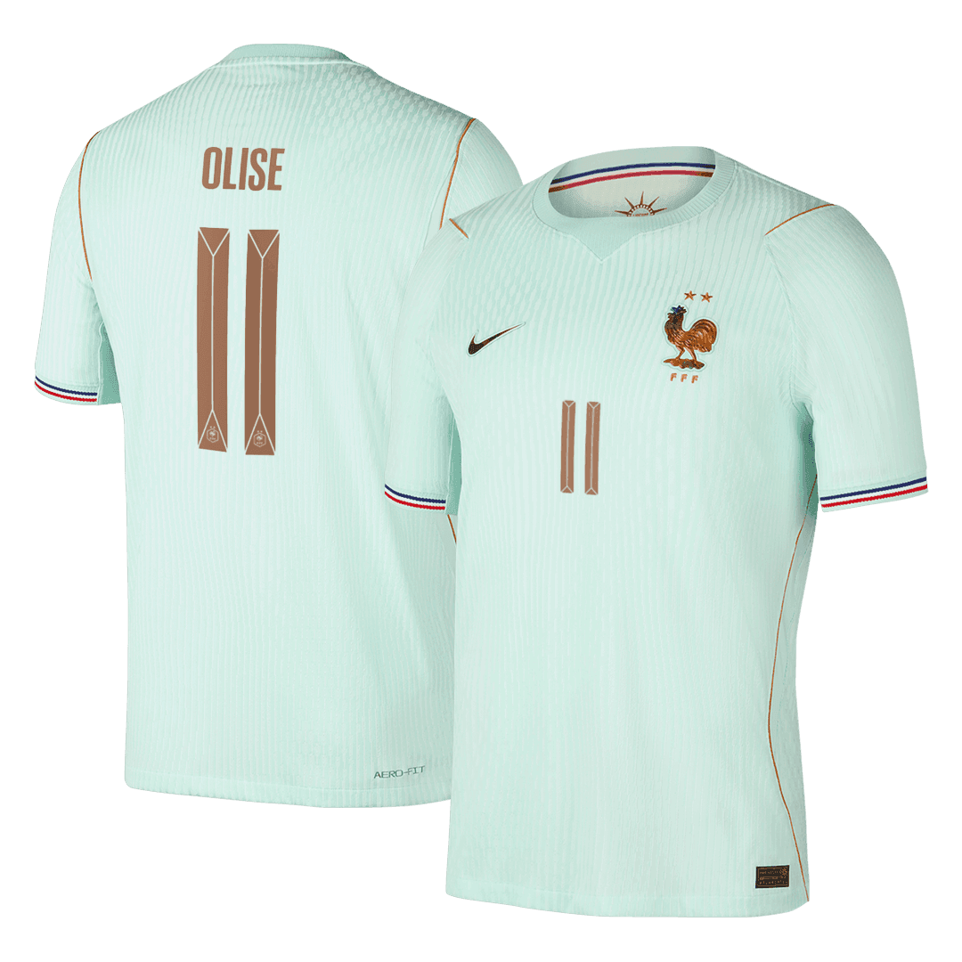 OLISE #11 France Away Soccer Jersey 2026 Player Version