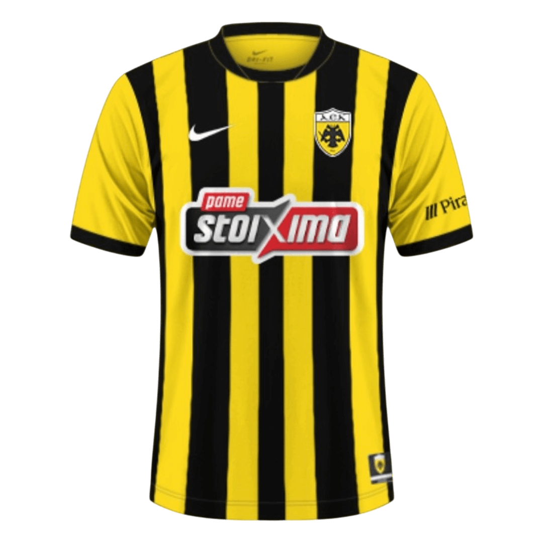 AEK Athens Home Soccer Jersey 2025/26