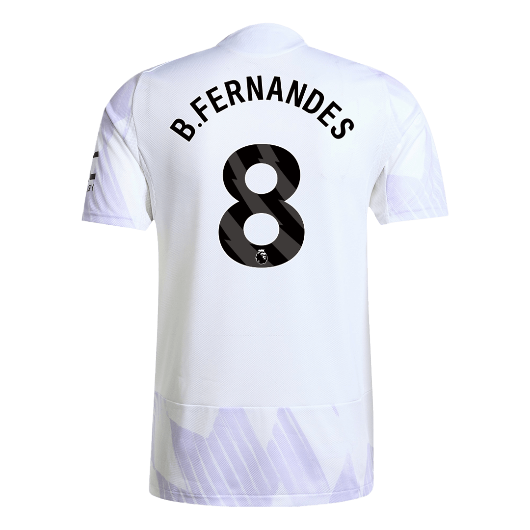 B.FERNANDES #8 Manchester United Away Soccer Jersey 2025/26 Player Version - Image 3