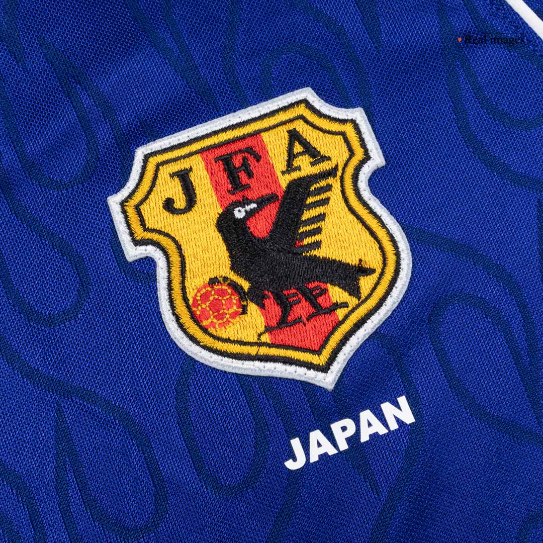 Retro 1998 Japan Home Long Sleeve Soccer Jersey - Image 5