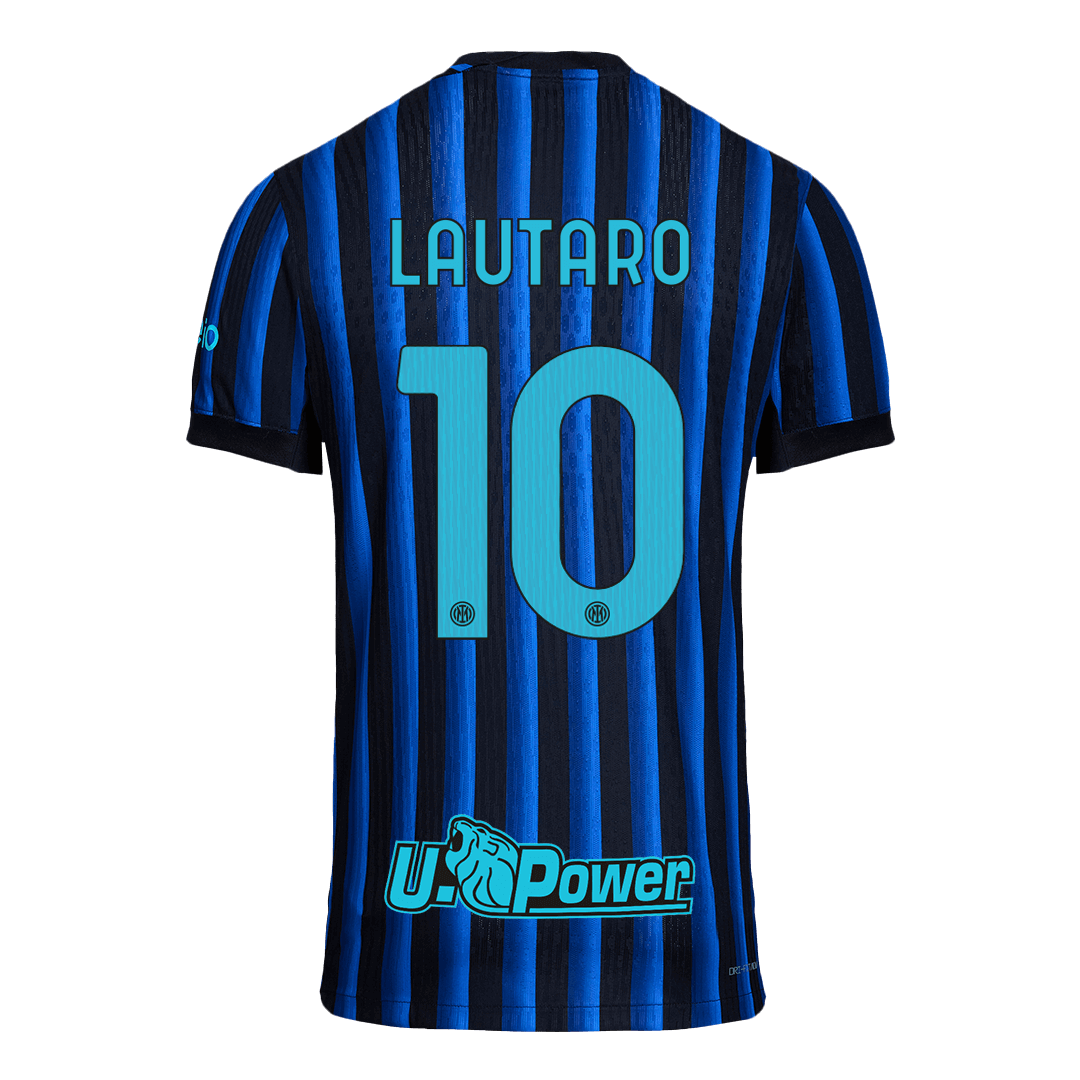 Authentic LAUTARO #10 Inter Milan Home Soccer Jersey 2025/26 - Image 3